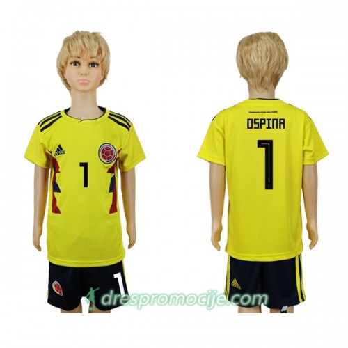 Kolumbija Dres Ospina 1 Dječji Domaći Svjetsko prvenstvo 2018 Kolumbija Dres Ospina 1 Dječji Domaći Svjetsko prvenstvo 2018